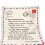 Couverture de Noël en flanelle avec message sous enveloppe 1