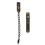 Stainless Steel Chain Door Lock Rust-Resistant 1 Pack 1