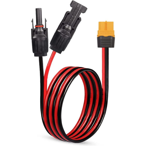 12AWG XT60-Buchse Solarpanel-Anschlusskabel