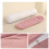 Round Cervical Roll Pillow with Washable Cover Pink 6