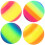 OUNONA rainbow playground ball set 4 pcs 8