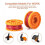 WORX WA0010 replacement spool line pack 9 pcs 10 ft 4