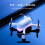 Mini 1080P foldable RC drone with gesture control and 4