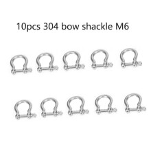 Stainless Steel Bow Shackles 304 Shade Sail 10 pcs