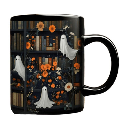 Ghost Coffee Mug Halloween Ceramic 400ml