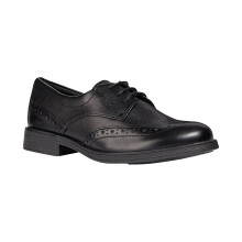 Geox J Agata D Girls Leather Lace Up Shoe