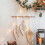 Macrame cotton rope wall hanging boho wall art 8