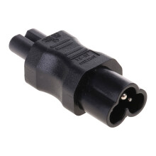 Napájecí adaptér IEC320C7/samice-samec