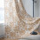 Boho Curtains Cotton-Linen Rod Pocket 59"x84" Brown 1