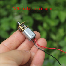 N20 DC 3-6V Micro Geared Motor 26-53 RPM Metal