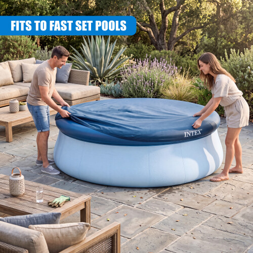 Intex Intex Easy Set Circular Pool Cover - 305cm Diameter 2