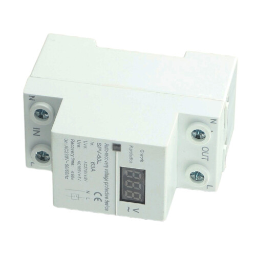 Protector de voltaje Mosiee AC230V63A60L 1