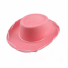 Chapéu de cowboy de Halloween unissex com aba larga, 1 peça.