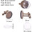 Cufflink Blanks 16mm with Dome Glass Covers 24pcs 2