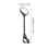 Bike Handlebar Mirrors Adjustable Plastic 2 pcs 14.7 x 3 in 7