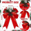 Christmas Bows Red Buffalo Plaid with Pine Cone 6 Pack 2