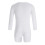 Men's Hooded Bodycon Jumpsuit with Drawstring White 4