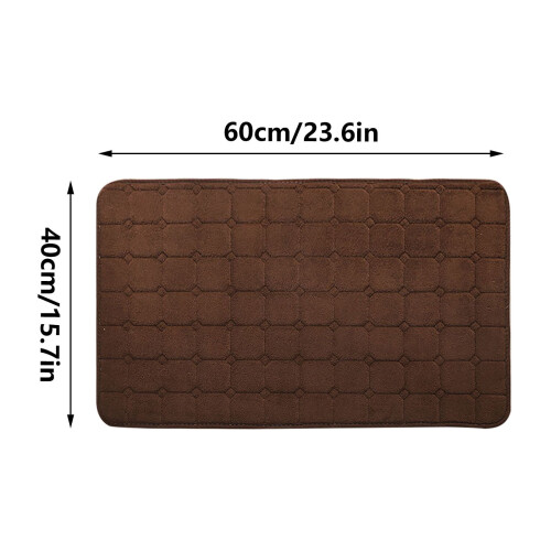 Welcome doormat memory foam 45x75 cm 2