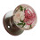 Bouton de porte à fleurs uniques, accents de-Fleurs roses 1
