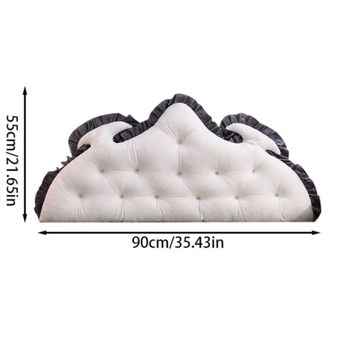 Coussin de dossier pour tête de lit, coussin cale de lecture, 1 pièce 1