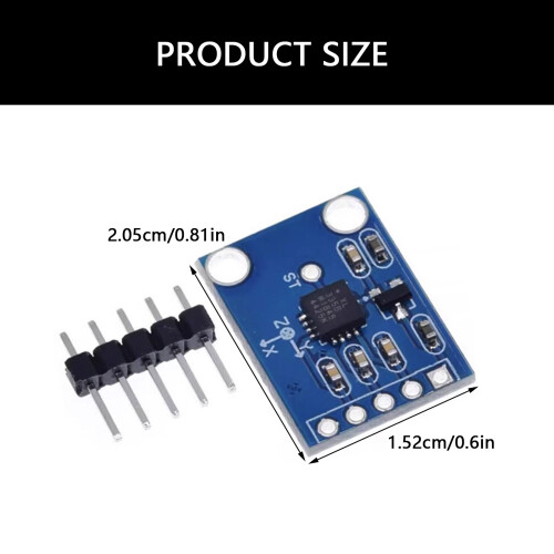 3Pcs ADXL335 Triaxial Accelerometer Angular Transducer Module 2