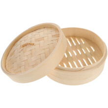 Bamboo food steamer set 1 piece