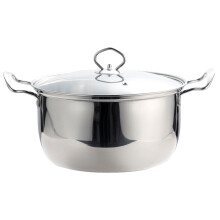 Soup Pot with Lid for Kitchen, Large Capacity Stockpot