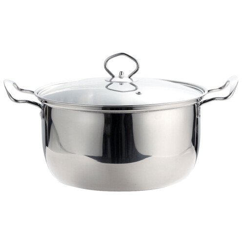 Soup Pot with Lid for Kitchen, Large Capacity Stockpot