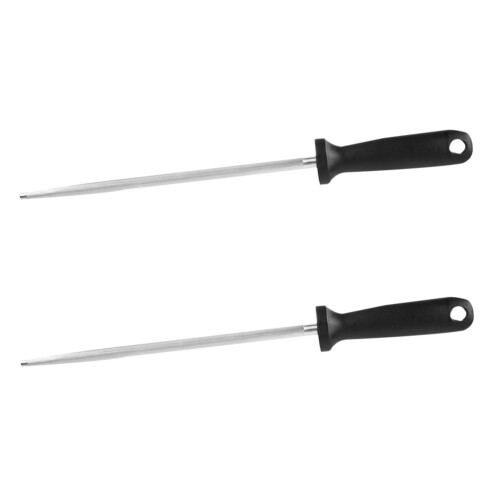 Sharpening Rod Stainless Steel 2 pcs