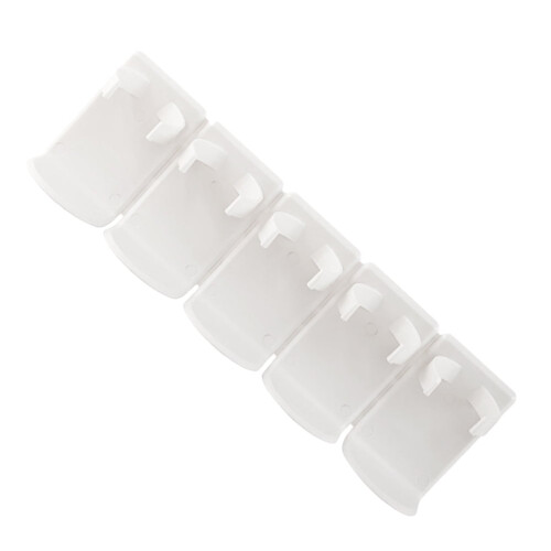 1 set di contenitori in plastica per spezie e condimenti da cucina.