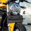 Motorcycle Fork Bag PU Leather Handlebar Pouch 2 Straps 3