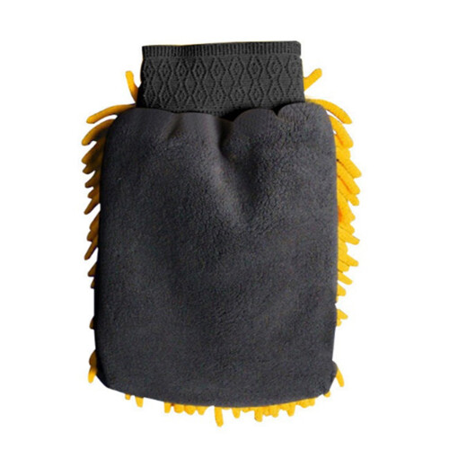 VALSEEL car cleaning gloves double-sided thickened