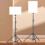 LED-Fotografie-Video-Lichtpanel-Set, Stative, Ständer,-B 4