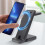 Ασύρματος φορτιστής Lmueinov Foldable 15W για Android & iOS, συμβατός με τηλέφωνα, ρολόγια, 1