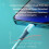 USB-C Cable Braided 3A 480Mbps 1m 5