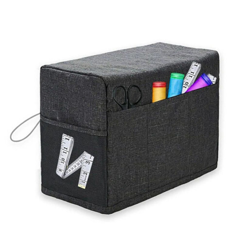 Universal Dust Cover for Sewing Machine with Storage Pockets Waterproof Gift