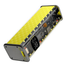 8 Slot 18650 Battery Shell Holder 65W Output Overloads-Yellow
