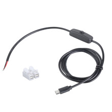 USB-Typ CREATE-Stecker auf 2-poliges Befehlsblockkabel,-1,2m