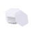 Zeshoekige sjablonen 100 stuks wit patchwork papiervormset-10MM 6
