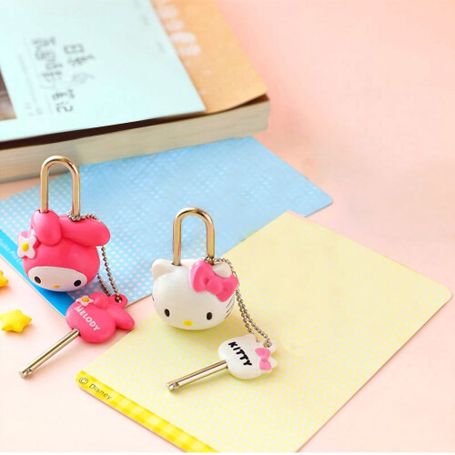 Hello Kitty 3D padlock anti-theft luggage lock 1 piece 1