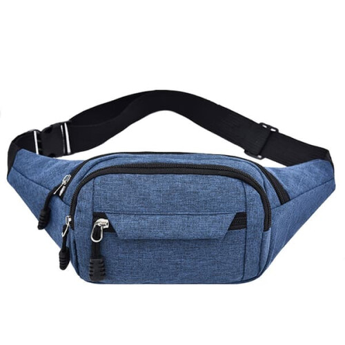 Waist Bag Blue Fanny Pack 1 Piece