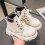 Boys' Vintage Lace-Up Boots Solid Color Soft Sole 4-12 Years 6