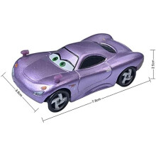 Disney Pixar Cars 3 Chick Hicks, Police McQueen, Mater, Hudson Diecast Metal Alloy Modelauto's Speelgoed voor Jongens - Chick Hicks
