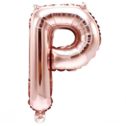 Letter Balloon Rose Gold 80 cm