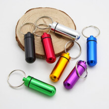 Aluminum pill jars waterproof 9 pcs