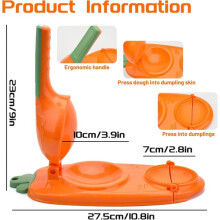 Tortilla Press and Dumpling Mold 2-in-1