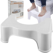 Toilet Stool for Constipation Relief White 750