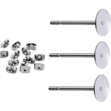 Hypoallergenic Stainless Steel Earring Studs 400 pcs