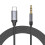 USB-C til 3,5 mm aux-kabel svart 120 cm 1