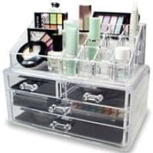 Organisateur de maquillage UNIQ en acrylique avec 4 tiroirs SF1155